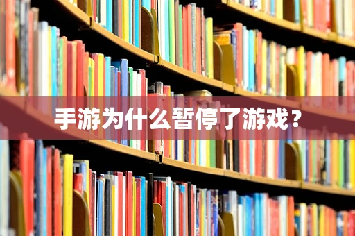 手游为什么暂停了游戏？